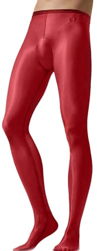 HTRUIYATY Männer Strumpfhose Sissy Dessous Männer Sexy Crossdresser Herren Sissy Kleidung Strumpfhosen