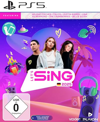 Let's Sing 2025 German Version (PlayStation 5)