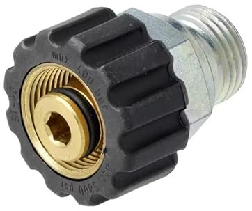 cyclingcolors Hochdruckreiniger Kupplung Schraubverbindung Adapter Schnellverbinder ETK22, M22x1,5-1/2