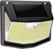 TECKNET Solarlampen für Außen, 【1 Stücke】 248 LED Solarlampe 300° Superhelle mit Bewegungsmelder 3 Modi IP66 Wasserdichte Wandleuchte für Wand Post Pathway Garten Garage