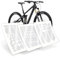 OAKENCREST 3 Pezzi Protezione Telaio Bici Adesivi, Protezione per Telaio della Bicicletta, Pellicola Protettiva Telaio, Adesivi Protettivi Bici, per Mountain Bike, Downhill, MTB, ECC