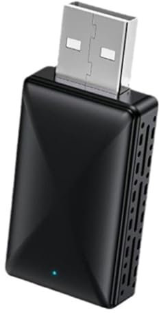 Tuesoa Adaptateur CarPlay Filaire vers sans 2 en 1, Android Auto TV Box, Mirrorlink Bluetooth 5.0 pour Voitures