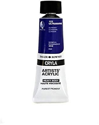Daler-Rowney Cryla Acrylic 75 ml Ultramarine, Professional Artists
