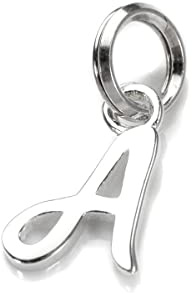 Sterling Silber Buchstabe Charms A - Z / Silber Buchstaben Charms Anhänger