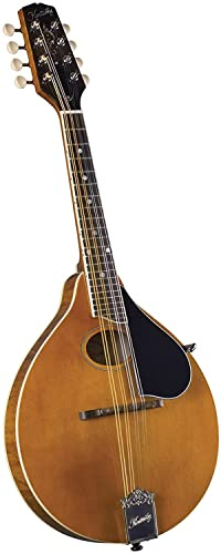 KENTUCKY KM-256 A Style Mandolin, Amber Finish