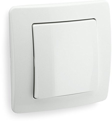 EKONOMIK Wechsel-Schalter, weiß, 250V~/10A, UP