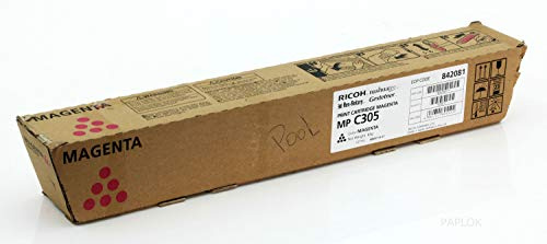 Original Toner passend für Lanier MP C 305 Ricoh TYPEMPC305E 841596 842081 - Premium Drucker-Kartusche - Magenta - 4000 Seiten