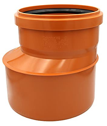 KGR Tubo de transición DN/OD 250/200 - Reducción de manguito de drenaje tubería de aguas residuales