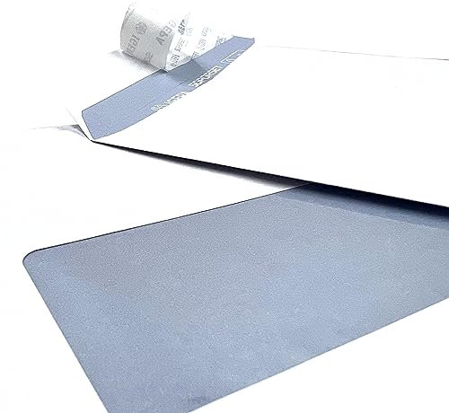 umschlag-discount - 100 Versandtaschen mit Fenster, C5 = 229 x 162 mm, mit Laser bedruckbar, Geschäftsumschläge, in Berlin fair verpackt