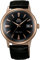 Orient Unisex Erwachsene Analog Automatik Uhr mit Leder Armband FAC00001B0