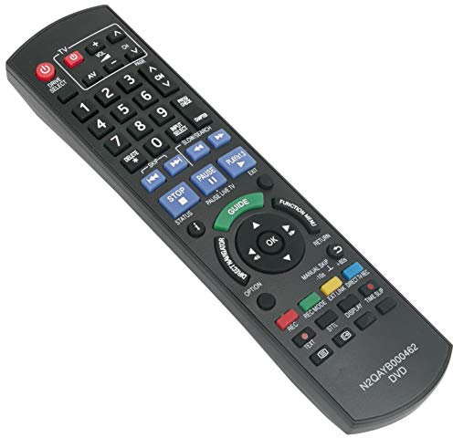 ALLIMITY N2QAYB000462 Remote Control Replace for Panasonic DVD Recorder DMR-EX72S DMR-EX72SEGS DMR-EX769EB DMR-EX769EF DMR-EX773 DMR-EX773EBK DMR-EX79 DMR-EX83 DMR-EX83EB