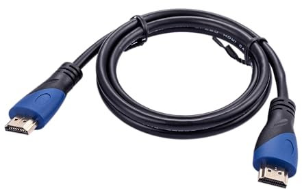 1M HDMI Cable High-Speed 4K HDR 18Gbps Ethernet Audio Return Channel Gold-Plated 2.0 60Hz UHD ARC Universal Compatible with HDTV Projector, Gaming Console Laptop Home Theater