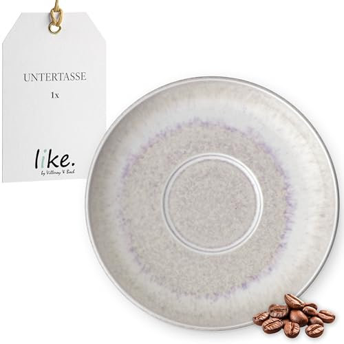 like. by Villeroy & Boch - Perlemor Sand Kaffeeuntertasse 16x3cm