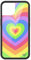 Wildflower Hüllen – Rainbow Latte Love-Hülle, kompatibel mit Apple iPhone 13, Herzen, Regenbogen, Ombré, trendig, schützender schwarzer Bumper, 1,2 m Falltest-zertifiziert, kleines Unternehmen im