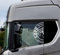 DualColorStampe Aufkleber kompatibel mit Scania Daf Iveco Man LKW Zubehör LKW Fenster LUPO COD.0303 (Weiß 10)