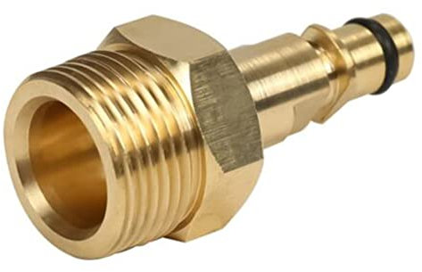 DAZZLEEX Adattatore M22 Accoppiamento Rondella di Pressione Quick Connect Plug-in nipplo Adattatore Tubo Per Karcher