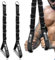J Bryant Fitness Metallic Gym Griffe Ultra-langlebige Aluminiumlegierung Multi D-Ring Griffe für Heavy-Duty Workouts Pulley und LAT Pull Down Systeme