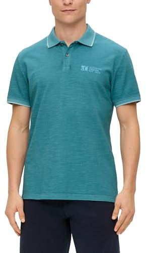 s.Oliver Poloshirt mit Logo Print