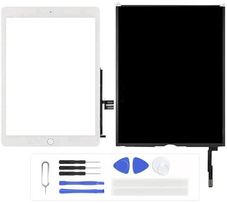 Generisch LCD Display für ipad 7 10.2 1st 2019 A2197 A2200 A2198 LCD Display mit Touchscreen (Weiß)