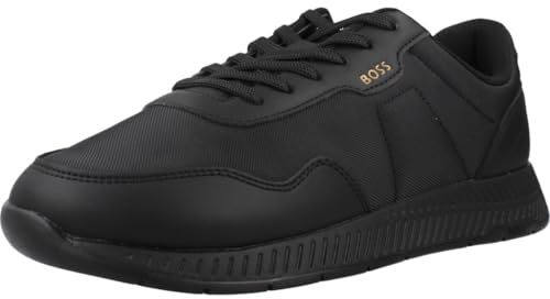BOSS Herren Titanium Runn TTNM EVO Sneakers mit geriffelter Sohle Größe