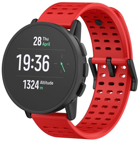 U-LIMVE Armband für Suunto 9 Peak Pro/9 Peak/5 Peak/Race/Vertical, 22mm Silikon-Ersatzband mit Schnellverschluss für Garmin Venu 3/Venu 2/Vivoactive 4/Forerunner 265/Forerunner 255