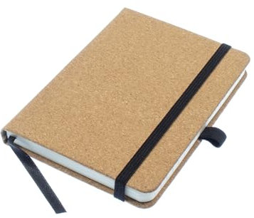 Kangaro Notizbuch A6 Kork liniert HC 96 blatt 80 Gramm