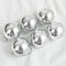 Weihnachtskugeln 6 Teiliges Christbaumkugeln Sales Galvanisiert Weihnachtsbaum Dekoration Set Baumkugeln Herbstdeko Innen Christmas Decorations Glänzend für Baum Fall Decor Silber Black Friday