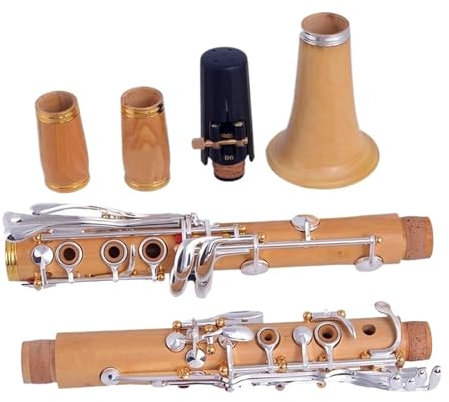 Classic B-Klarinette Professionelle Klarinette Aus Buchsbaumholz Bb 18 Tasten Sib-Klarinette