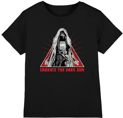 Star Wars Boy's Acolyte Embrace The Dark Side of The Force Unisex Kids T Shirt