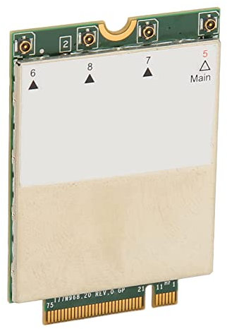 Cartes Graphiques, Cartes de Réseautage Informatique Interne Signal Réception DW5821 EESIM Pris en Charge M.2 4G Carte WWAN 4G Carte Réseau Stable pour Ordinateur Portable Europe