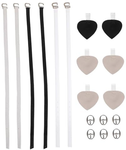 COLLBATH Sangles De Chaussures À Boucle En Cuir Sangles De Cheville Amovibles Pour Talons Hauts