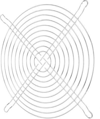 CANIGHT Einklemmschutznetzabdeckung Für Abluftventilator Metallgitter Schutzklemme Luftventilatorabdeckung Einfache Installation