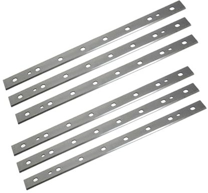 2SET 13 333mm Planer Blades Replacement DeWalt DW735 DW735X 6-Blades Wood Planer Knife For Woodworking