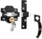 Long Throw Gate Lock with Handle, 50mm, Double Locking, Mortise Lock for Wooden Door, 5 Keys