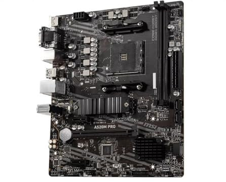 ADMI CPU/Motherboard Bundle – AMD Ryzen 5 5500 + MSI A520M PRO (No RAM) – Pre-Assembled & Tested