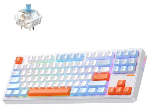 Linky 87 PRO Hot Swappable Linear Switches Wireless Mechanical Keyboard