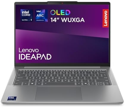 Lenovo IdeaPad Slim 5 | Laptop | Intel Ultra 9 | 32GB | 1TB | Ohne Netzteil | 14 WUXGA OLED Display | Intel Core Ultra 9 185H,16C | 1TBSSD | 32GB RAM | Intel Arc Grafik | QWERTZ | Windows 11 | Grau
