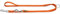 HUNTER Verstellbare Hundeführleine, Farbe: orange, 3-fach verstellbar, robustes Nylon, pflegeleicht, Größe: 15/200