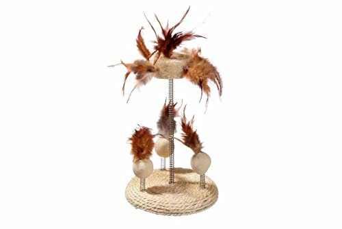 Karlie Nava Sisal und Luffa Spielzeug H: 25 cm ø: 15 cm beige