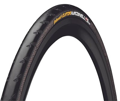 Continental Gator Hardshell Plegable Bicicleta neumático, Unisex, Gator Hardshell, Negro, 700 x 25