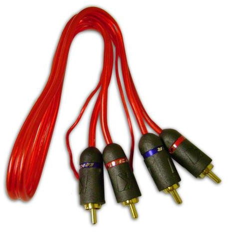 Kicker KNC0.52 KNC0.52 0.5m 2 Channel Oxygen Free Rca Cable