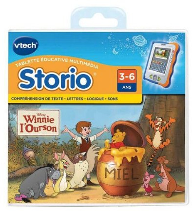 VTECH Jeu éducatif Storio Winnie l'Ourson