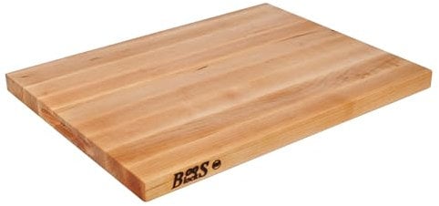 Boos Block Planche Erable d'Amérique Du Nord – Billot De Cuisine - Planche a Decouper Professionnelle - Planche Apero xxl - Planche Bois Massif – 40 x 25 x 2,5 cm