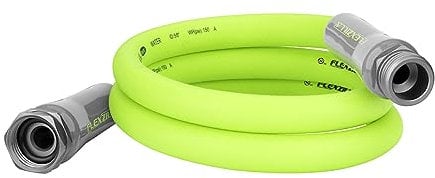 Flexzilla Garden Lead-in Hose, 5/8 in. x 5 ft., Heavy Duty, Lightweight, Drinking Water Safe - HFZG505YW