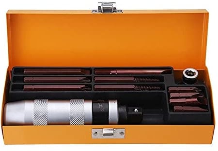 CACCIAVITE GIRAVITE AD IMPATTO PERCUSSIONE 12 PEZZI REVERSIBILE CHROME VANADIUM