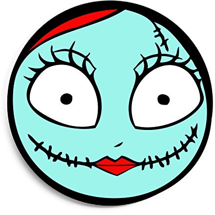 Funky Gifts Sally Inspired 25mm Fridge Magnet