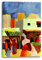 Printed Paintings Leinwand (40x60cm): August Macke - Markt in Tunis