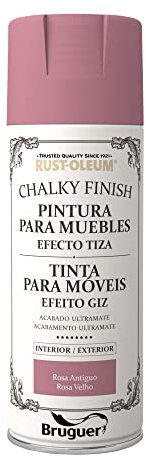 Spray Efecto Tiza Chalk Paint Rust-Oleum Xylazel - 816 Rosa Antiguo