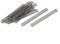 sourcing map 10 Stück Druckfedern Ersatz Druckfeder Spiralfeder Stahlfeder 0.5mmx4mmx45mm aus 304 Edelstahl Silber Ton