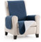 Lanovenanube - Funda sillón Acolchado Mallorca - Práctica - 1 Plaza - Color Azul C04